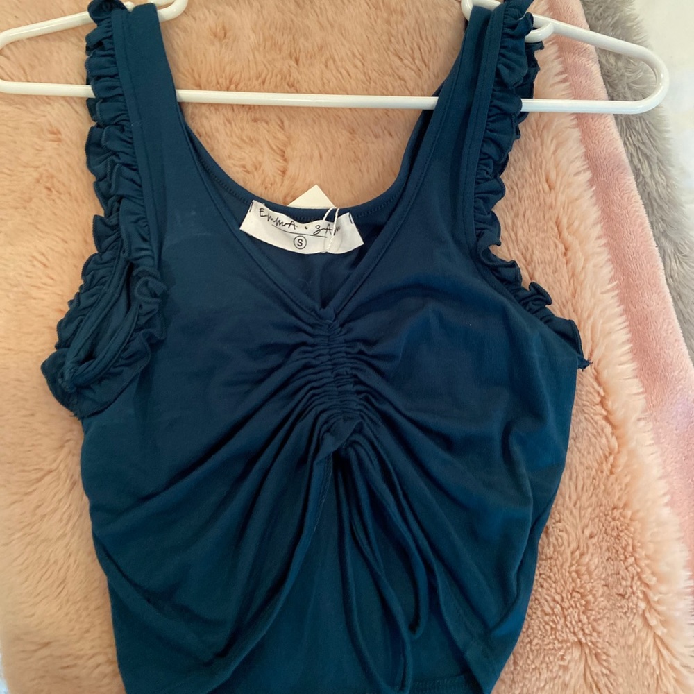 LF Sam and Emma scrunch tank top